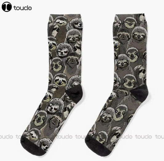 Social Sloth Socks product photo