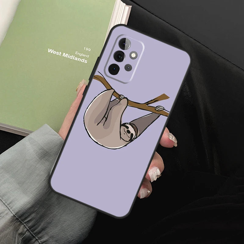Sloth Hanging Around Samsung Case