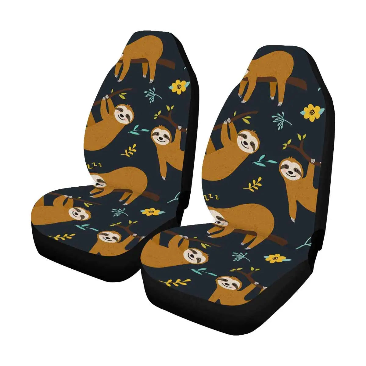 Various Cute Sloth Car Seat Covers