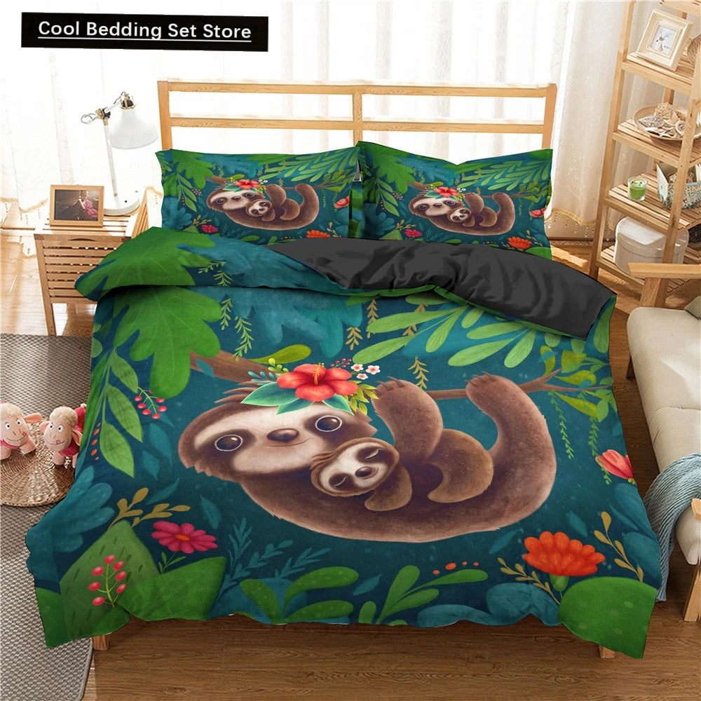 Sloth Bedding Sets