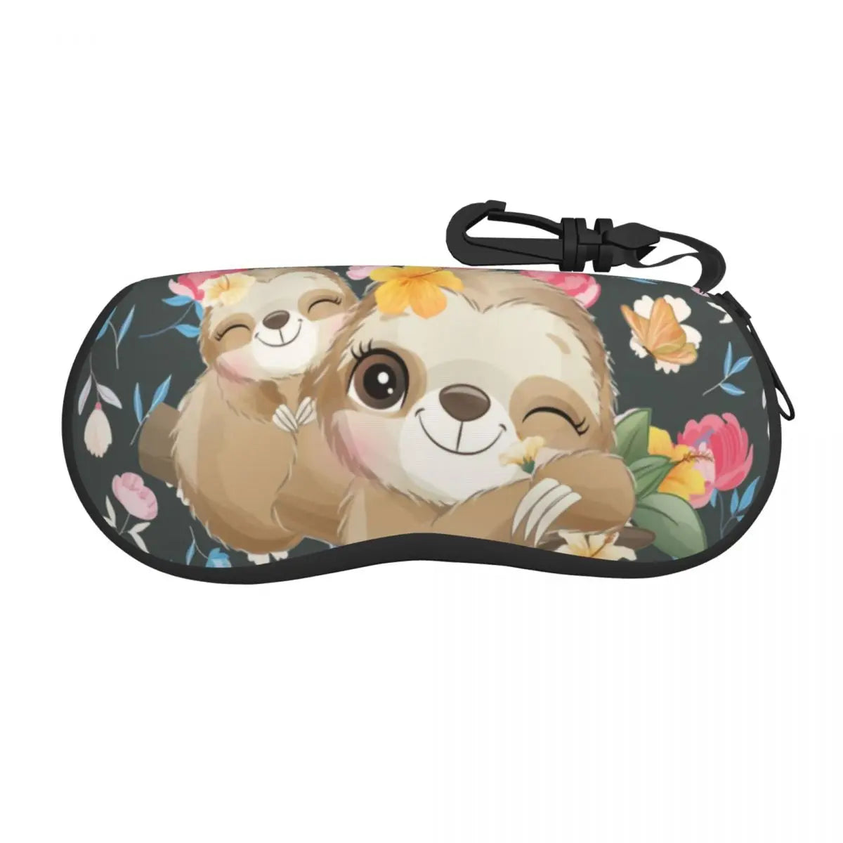 Adorable Sloths Pattern Glasses Case