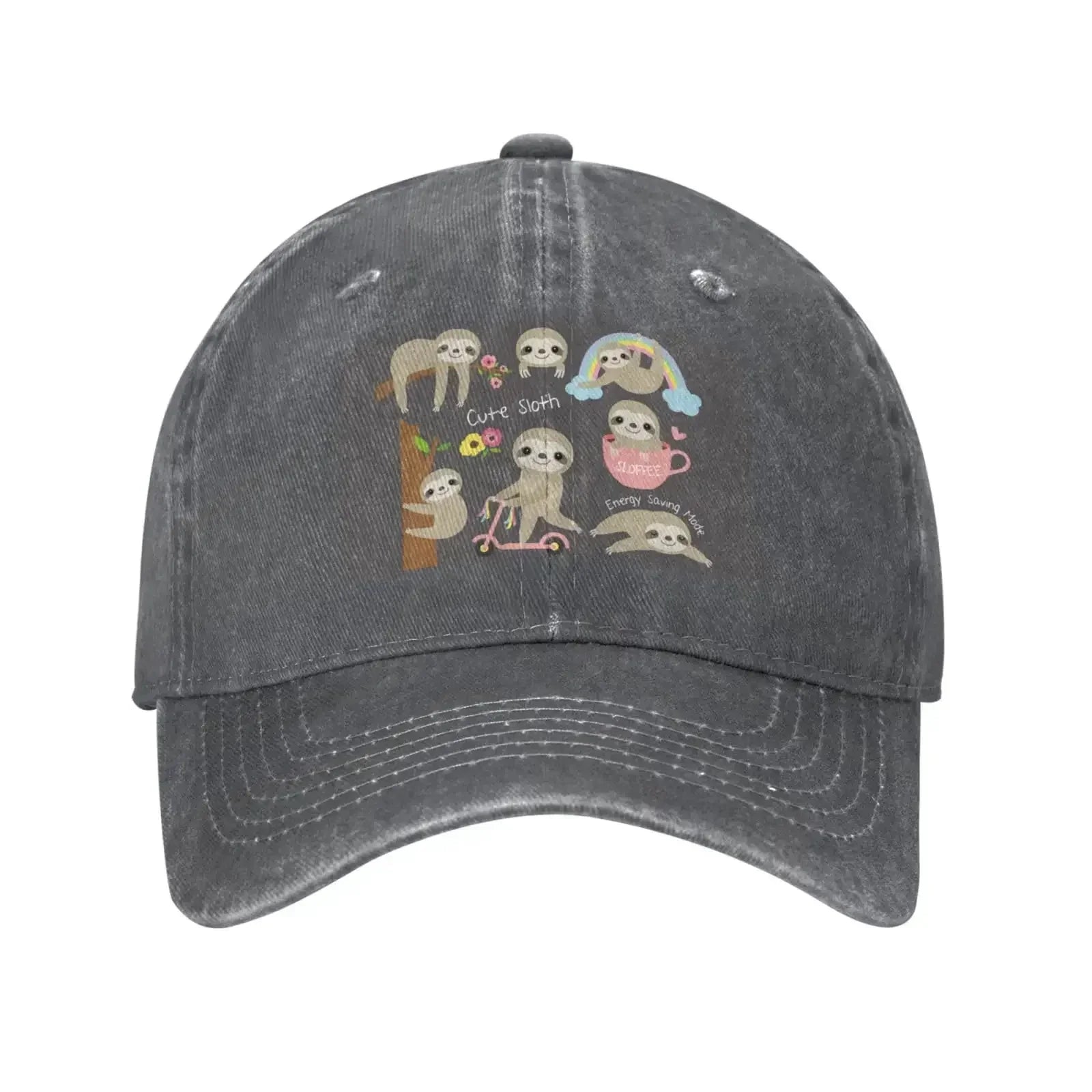 Cute Sloth Baseball Cap product photo 1