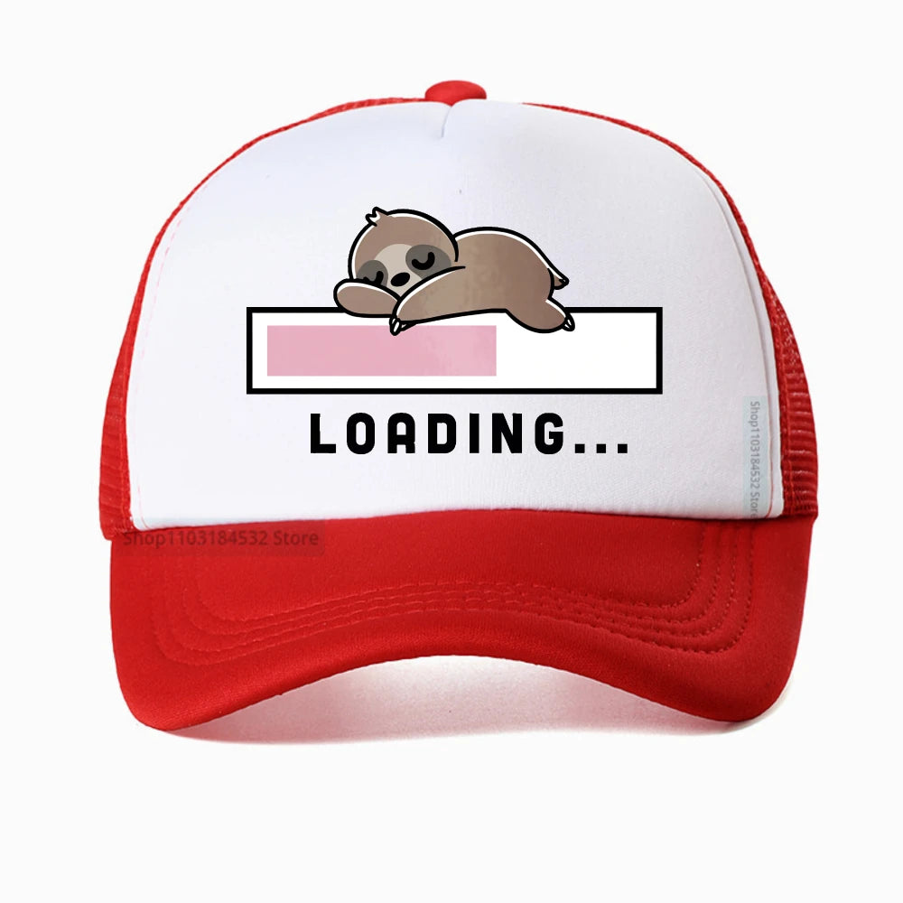 Loading Sloth Baseball Cap