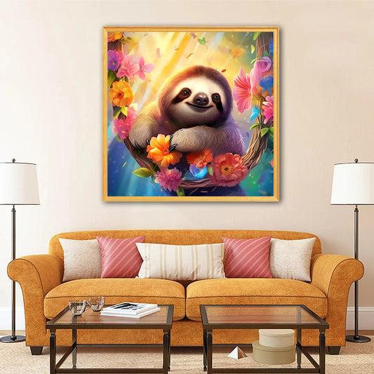 Adorable Sloth Diamond Art Kits