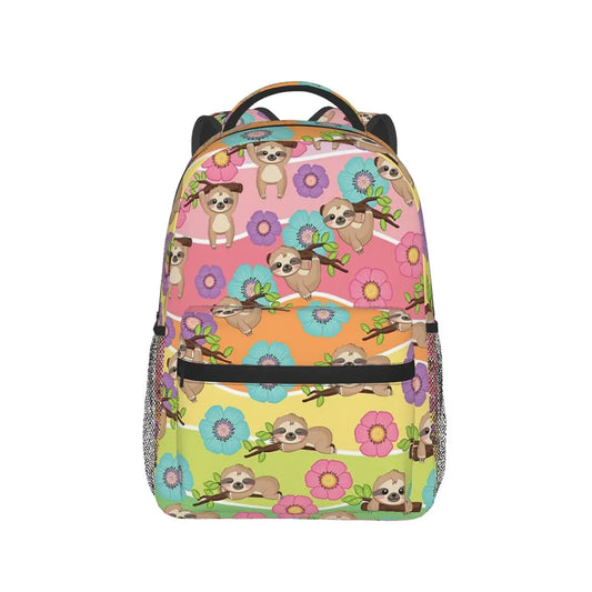Vibrant Sloth Backpack