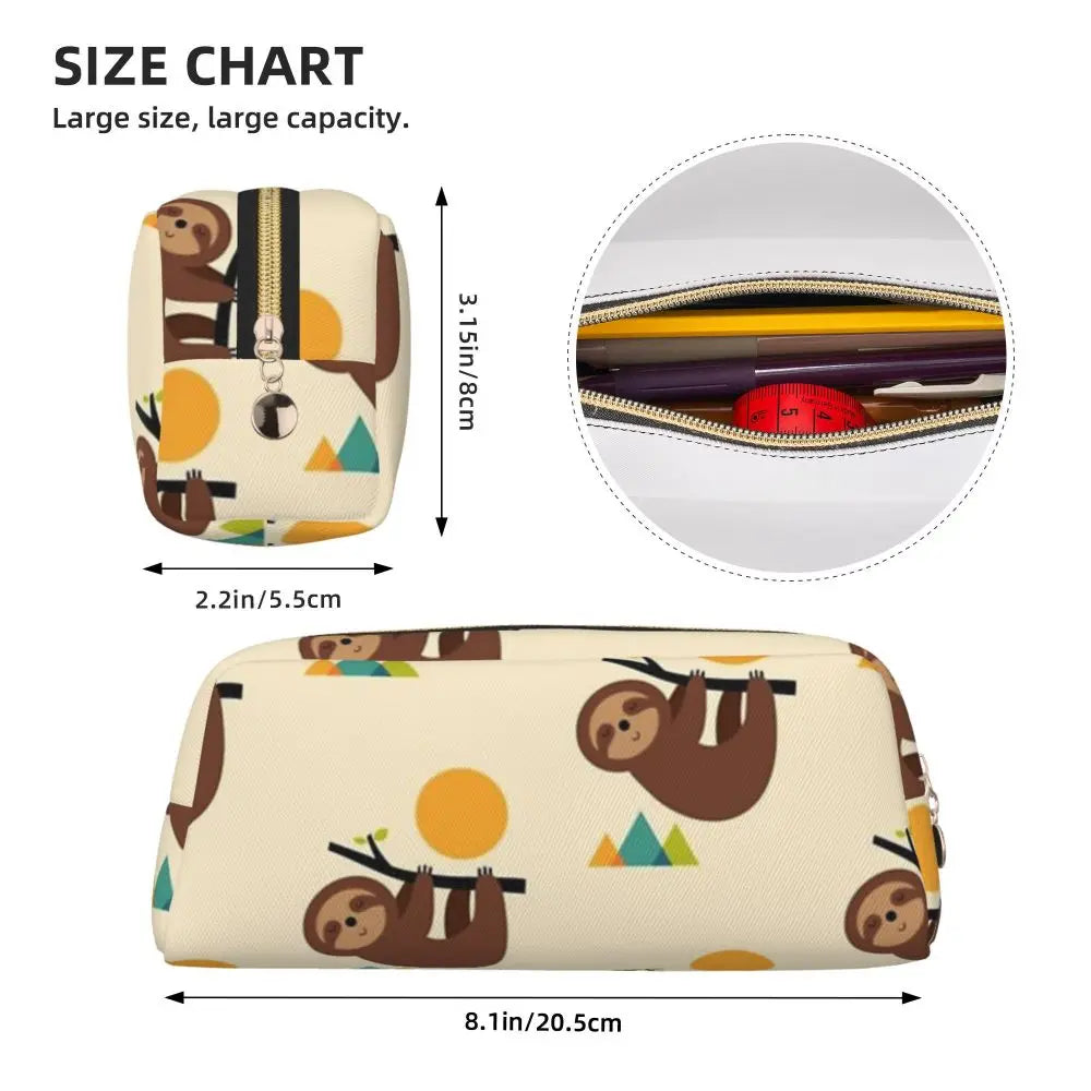 Sunshine Sloth Pencil Case