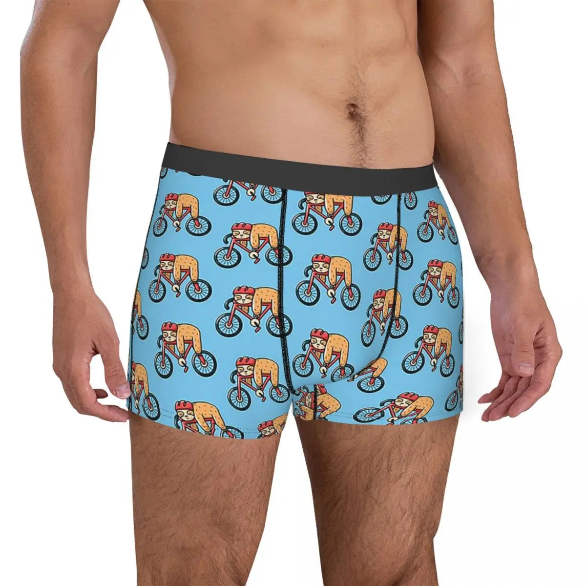 Cycling Sloth Boxer Briefs product photo 3