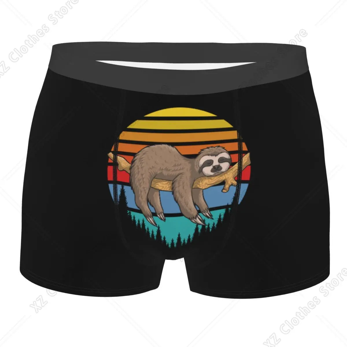 Lazy Sloth Boxer Briefs product photo