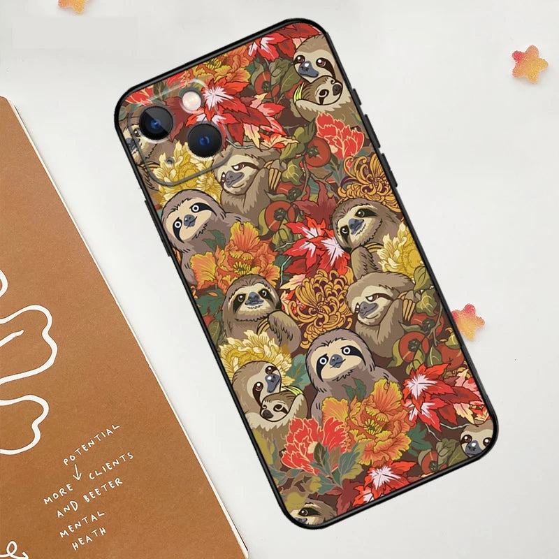 Sloth Phone Case For iPhone