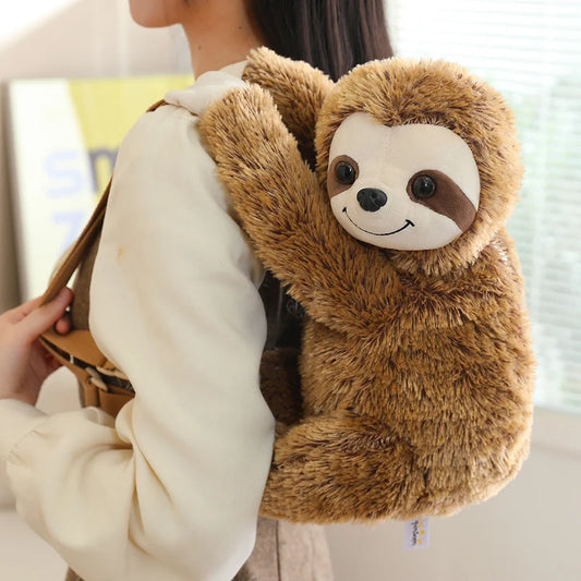 40cm Plush Sloth Backpack