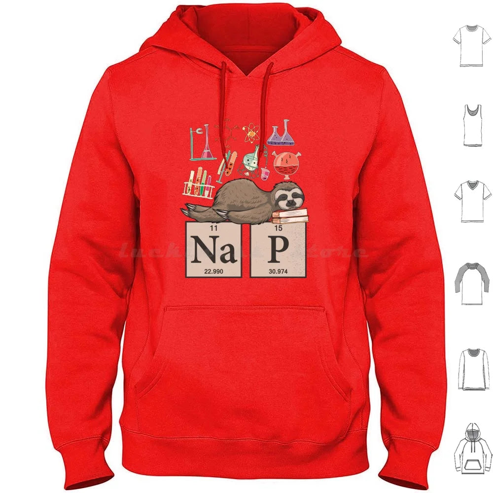 Chemistry Sloth Hoodie