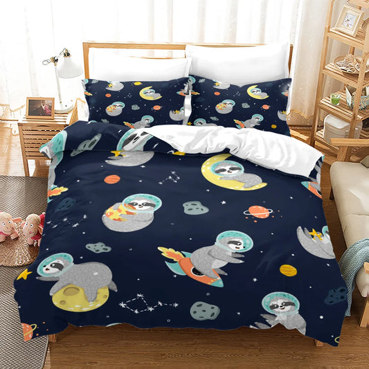 Sloth Duvet Cover Set