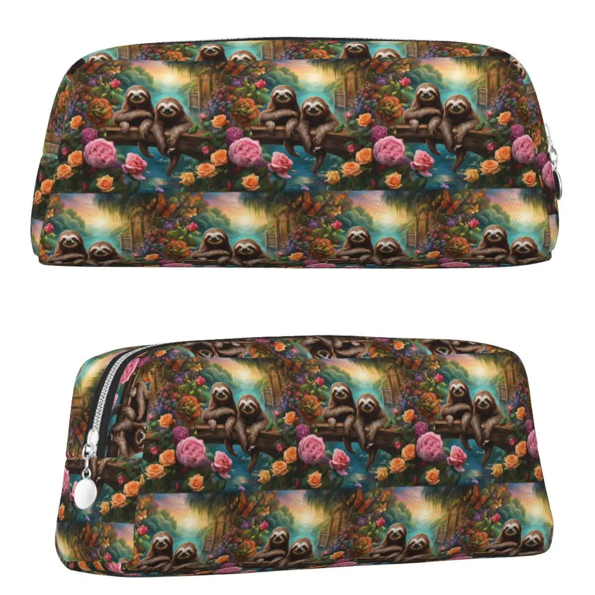 Dreamy Jungle Sloths Pencil Case