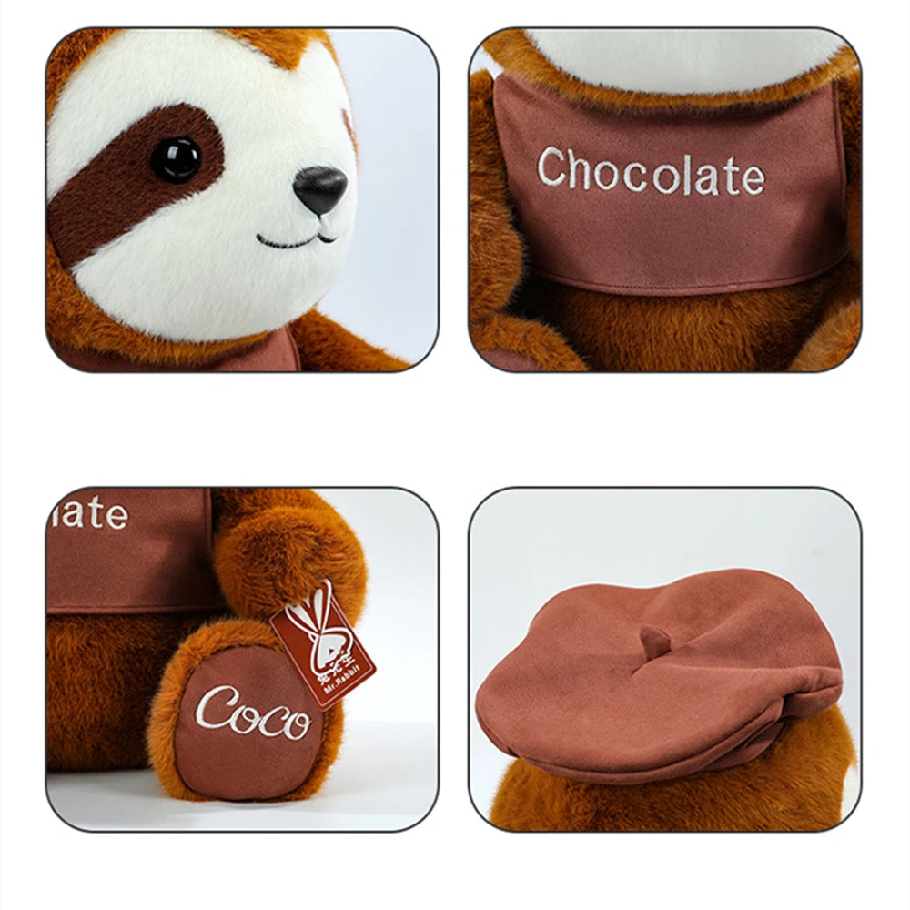 Chocolate Sloth Plush Toy product photo 2
