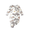 Grey Baby Sloth Romper