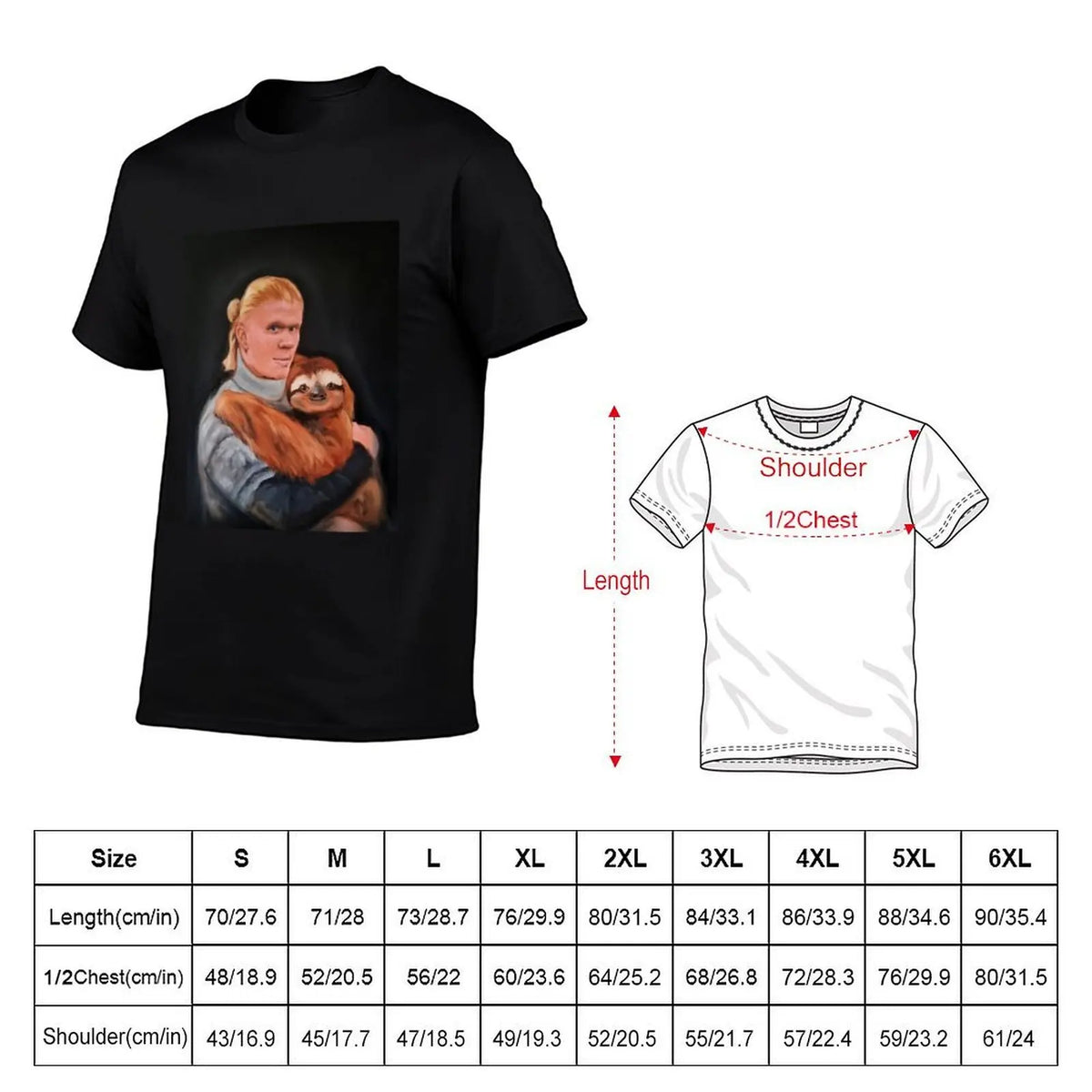 Haaland & Sloth T-Shirt