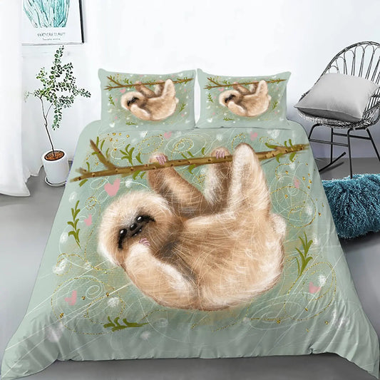 Sloth Bedding Set