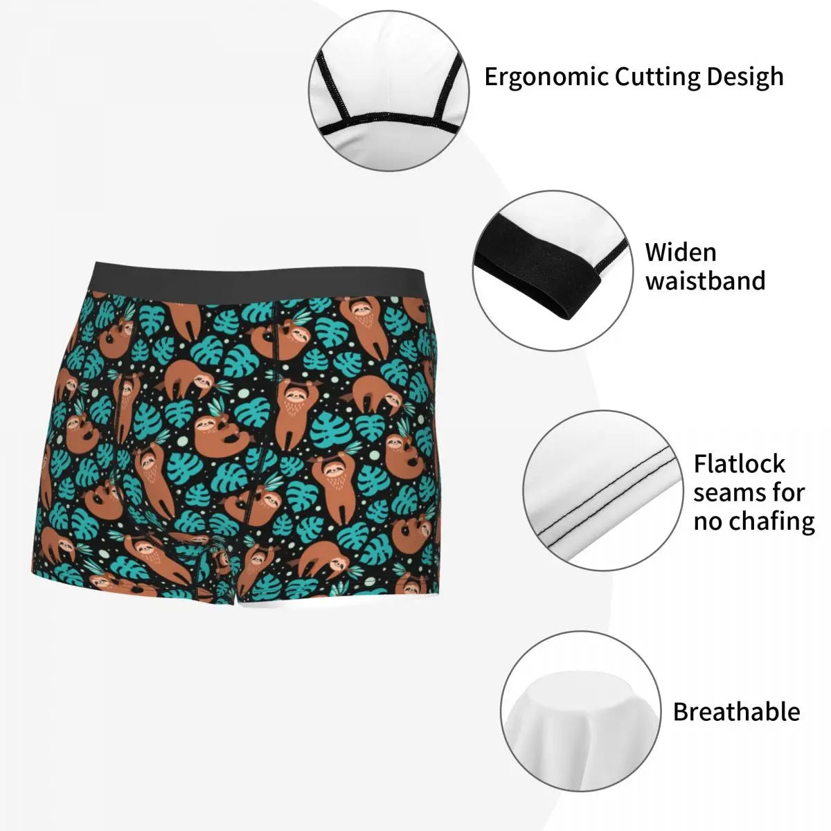 Sloth Boxer Briefs
