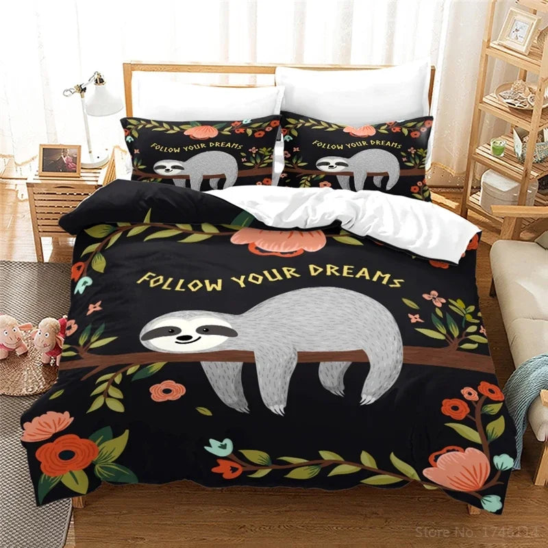 Sloth Bedding Sets