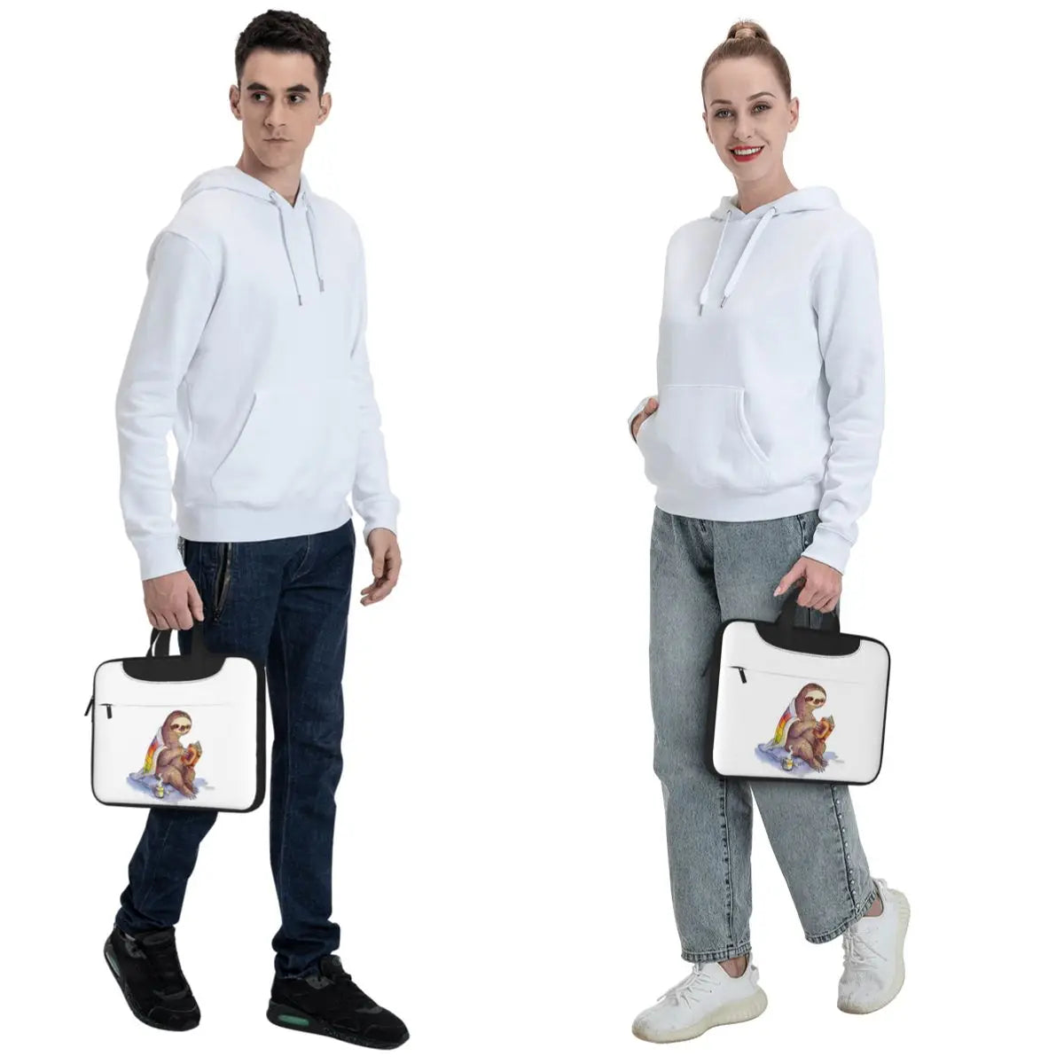 Sloth Crossbody Laptop Bag