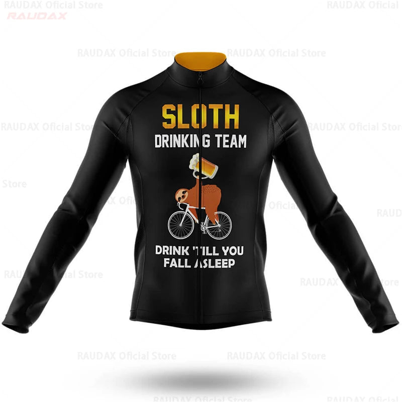 Sloth Long Sleeves Cycling Jacket