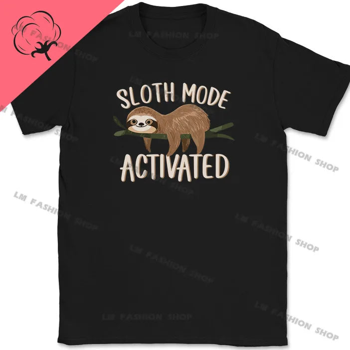 Sloth Mode Activated T-Shirt