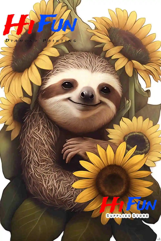 Sloth Diamond Art Kit