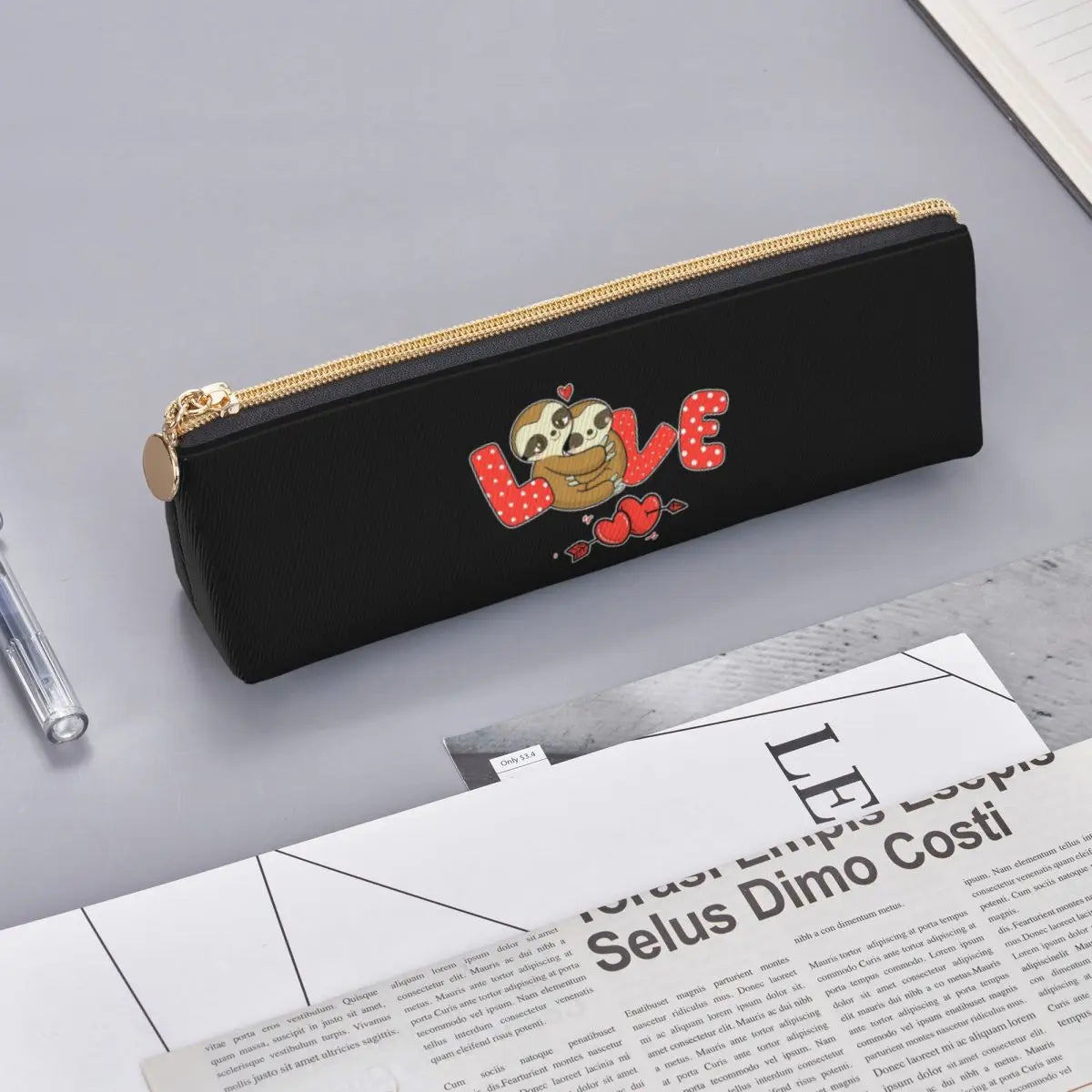 Sloth Love Pencil Case