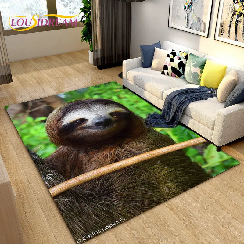 Assorted Cute Sloth Carpets