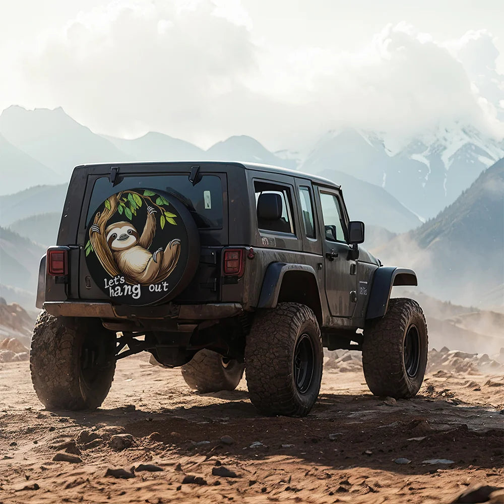 Sloth Universal Spare Tire Cover