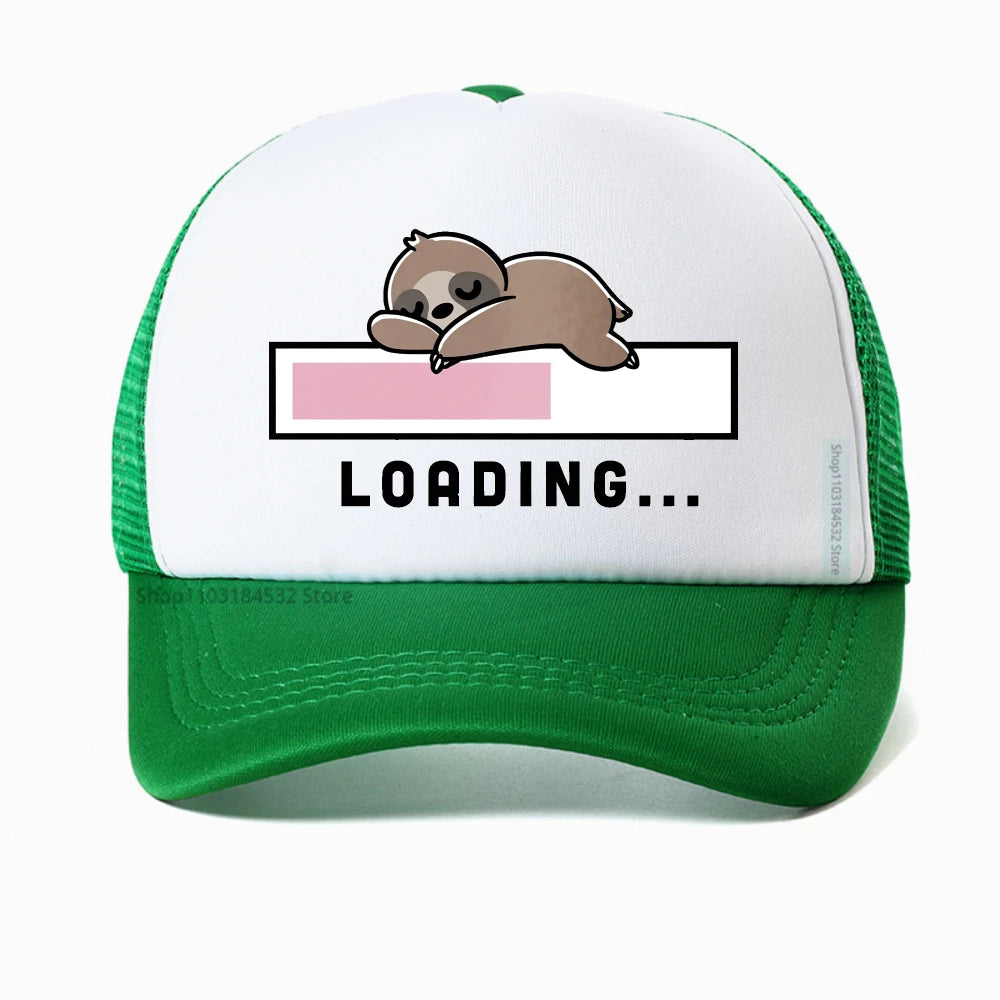 Loading Sloth Baseball Cap