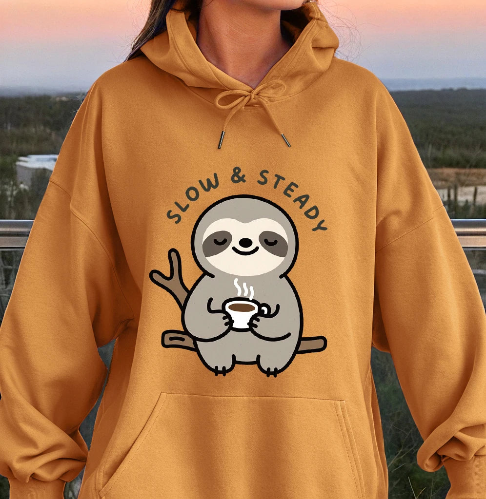 Slow & Steady Hoodies
