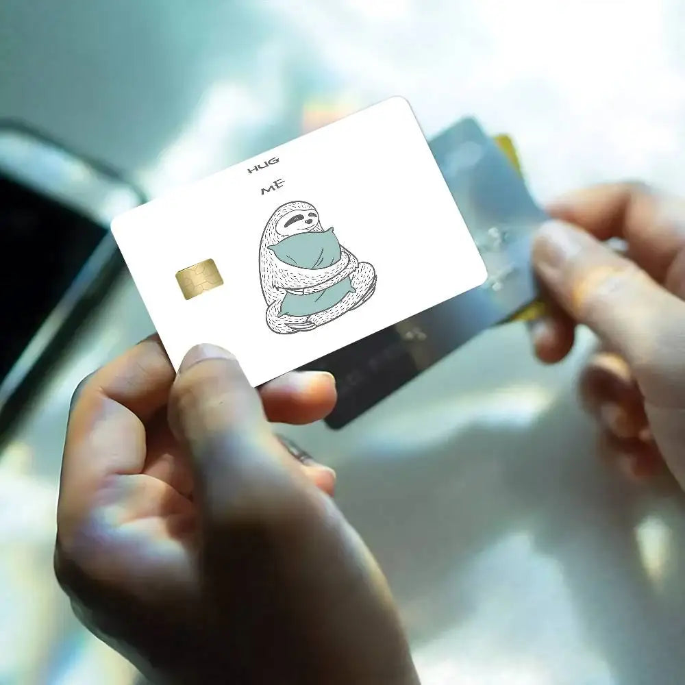Sloth Card Stickers