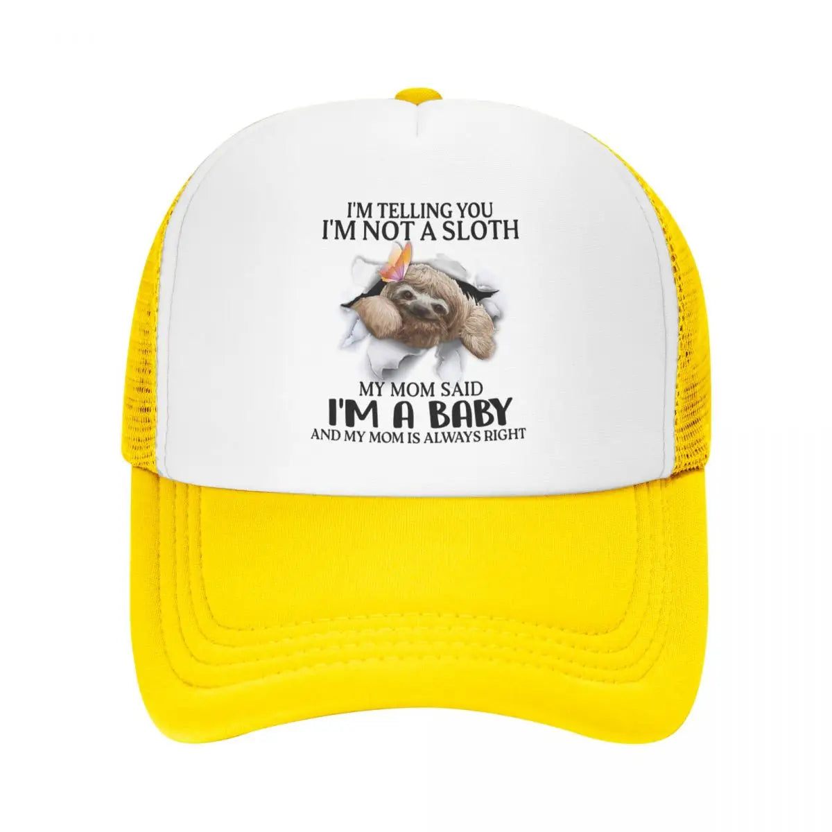 Sloth Baseball Cap