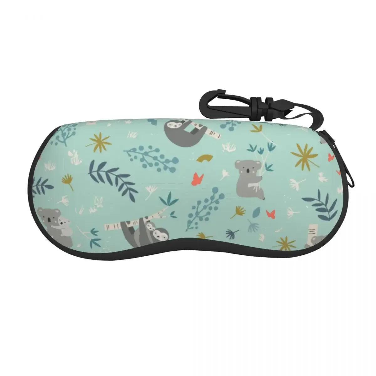 Sloth Pattern Glasses Case