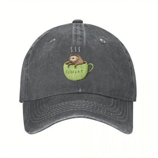Sloffee Sloth Baseball Cap