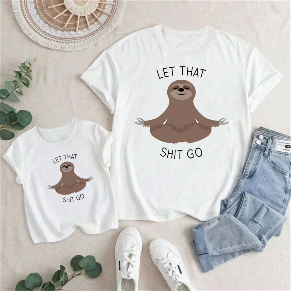 Sloth Print T-Shirt