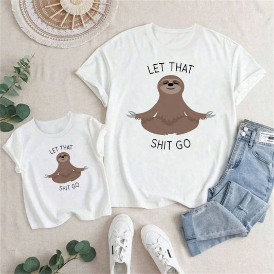 Sloth Print T-Shirt