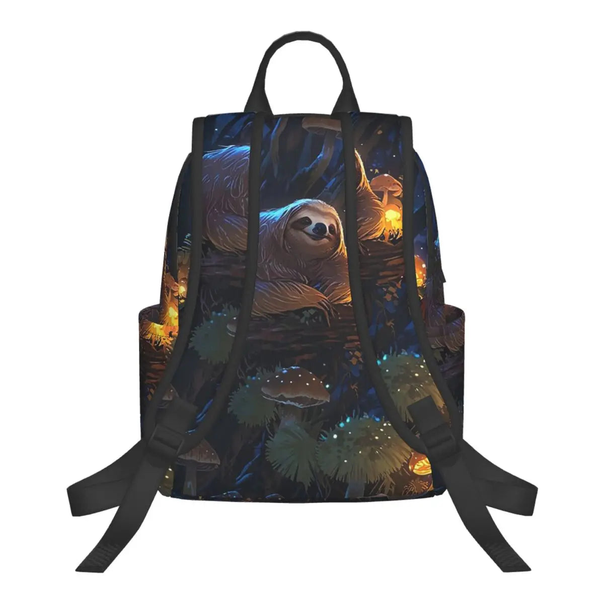 Sloth Drifting In A Woodland Pond Backpack