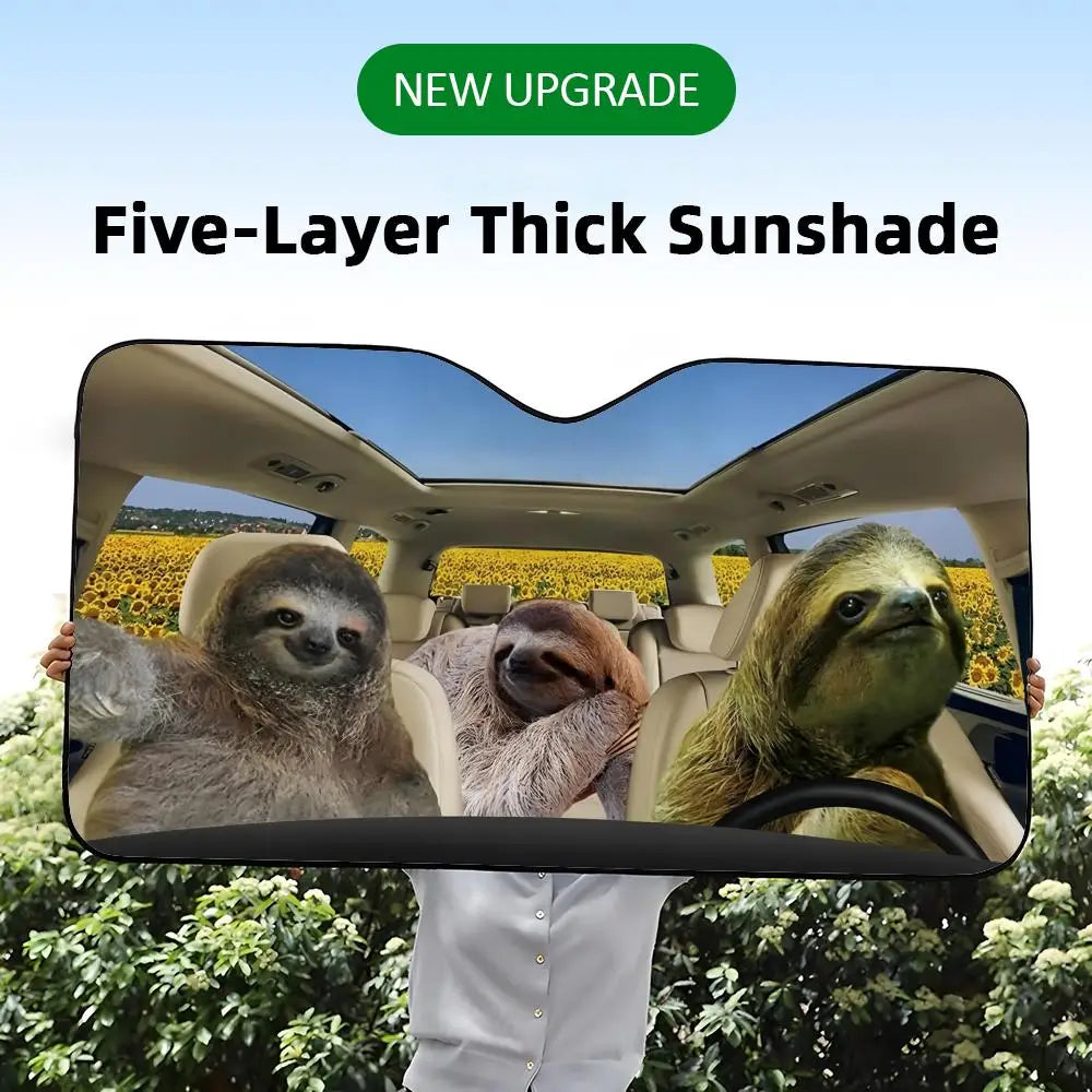 Sloth Car Sunshade