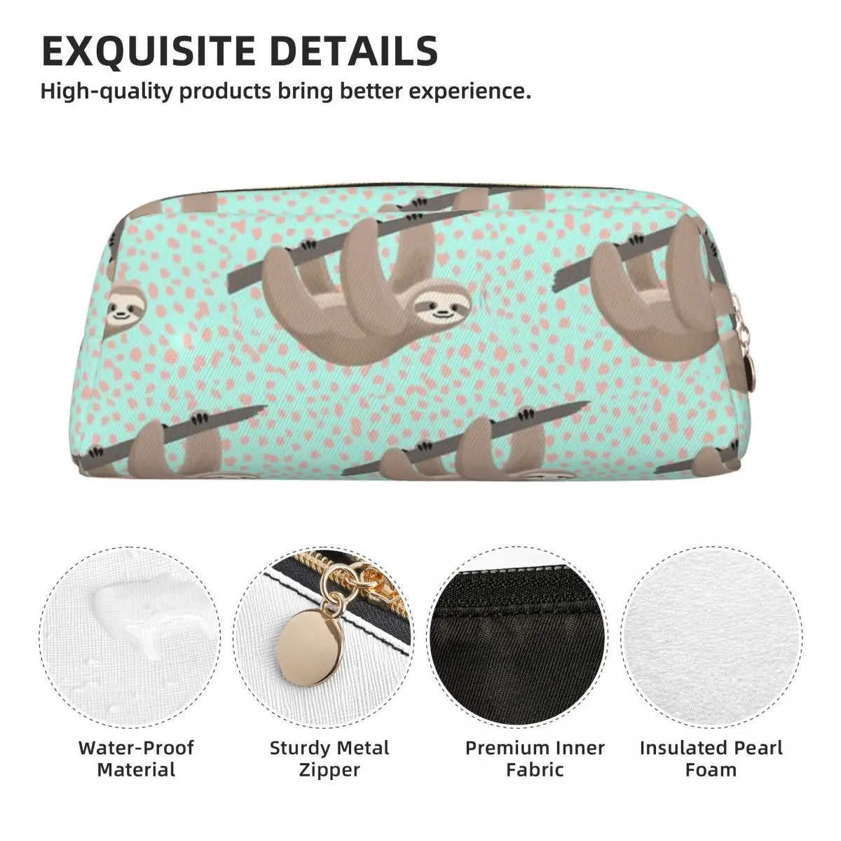 Hanging Sloth Pencil Case