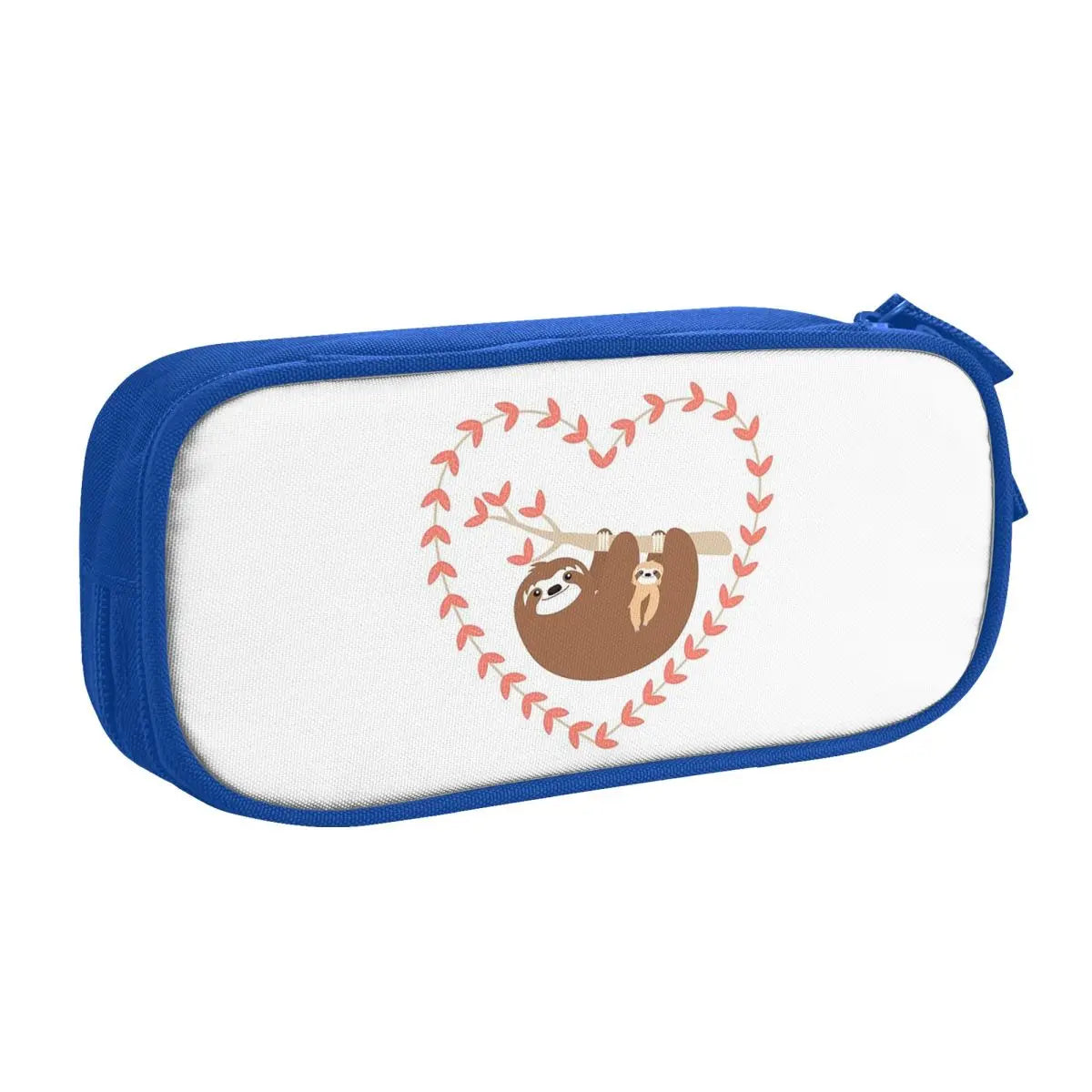 Sloth Love Heart Pencil Case