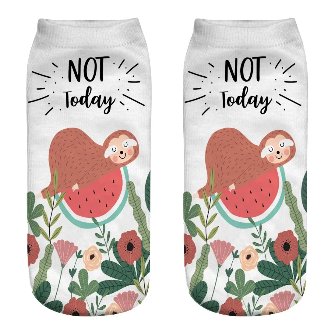 Various Cute Sloth Socks