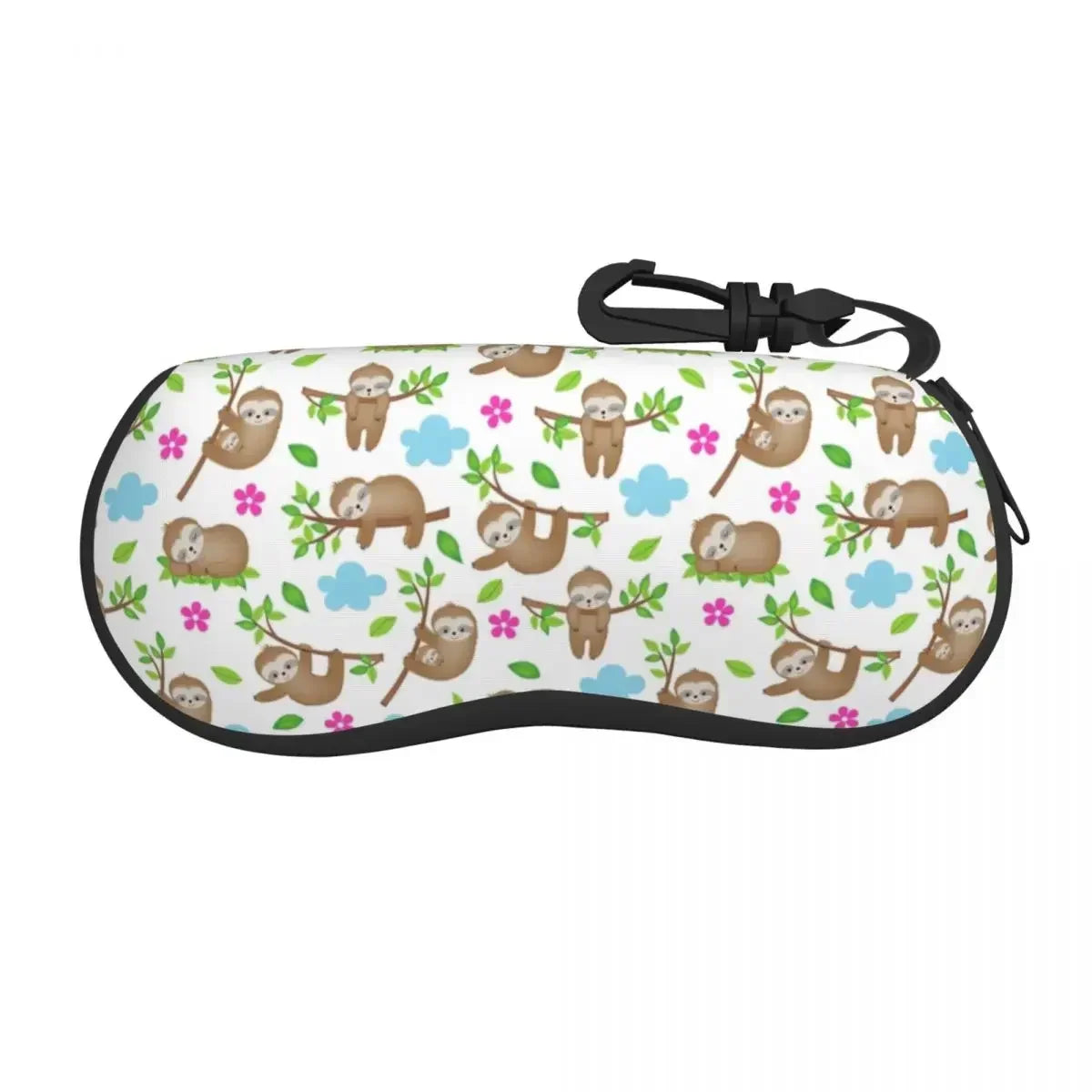 Cute Sloth Pattern Glasses Case