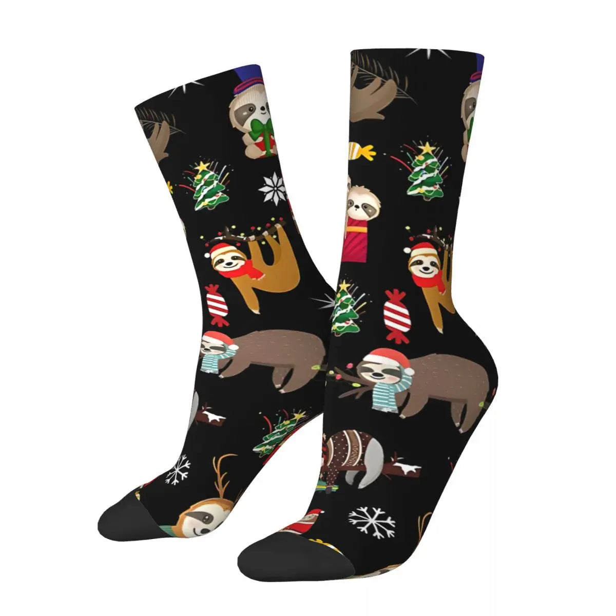 Cute Christmas Sloth Socks