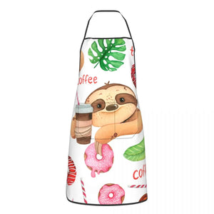 Donut Sloth Apron