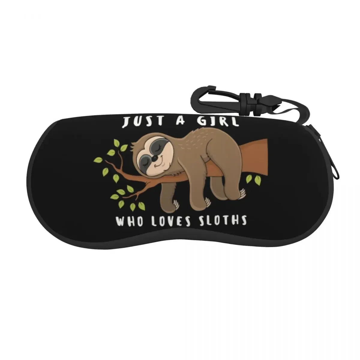 Sloth Pattern Glasses Case