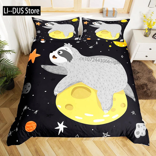 Sloth Duvet Cover Bedding Set