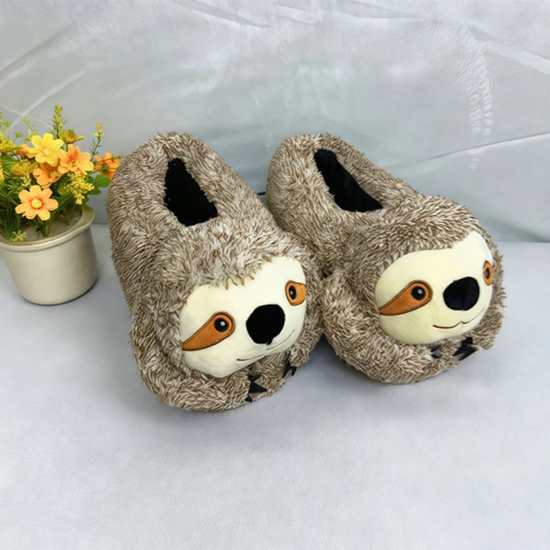 Sloth Plush Slippers