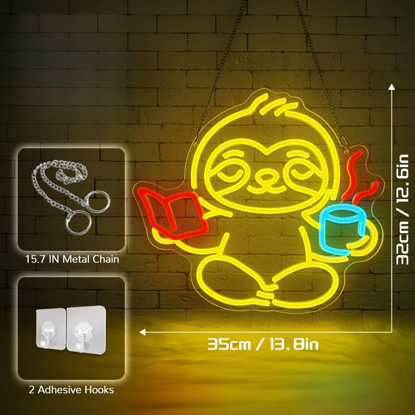 Sloth Neon Light